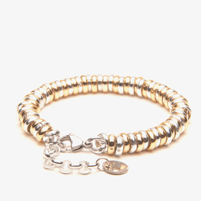 Bracciale One to One Large Bicolor